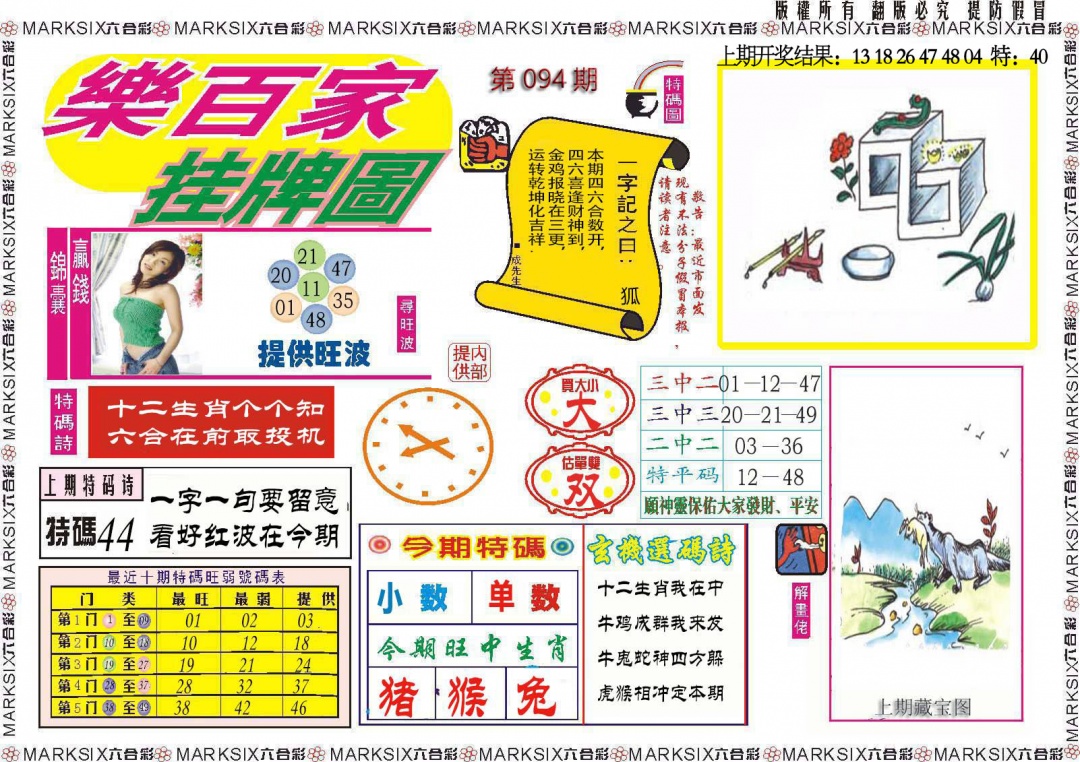 094期乐百家挂牌图[图]